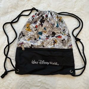 Disney Comic Strip Drawstring Backpack
